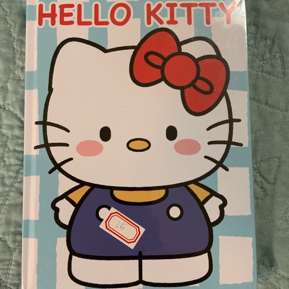 Hello Kitty Other - Hello Kitty Notebook with Red and Blue Design